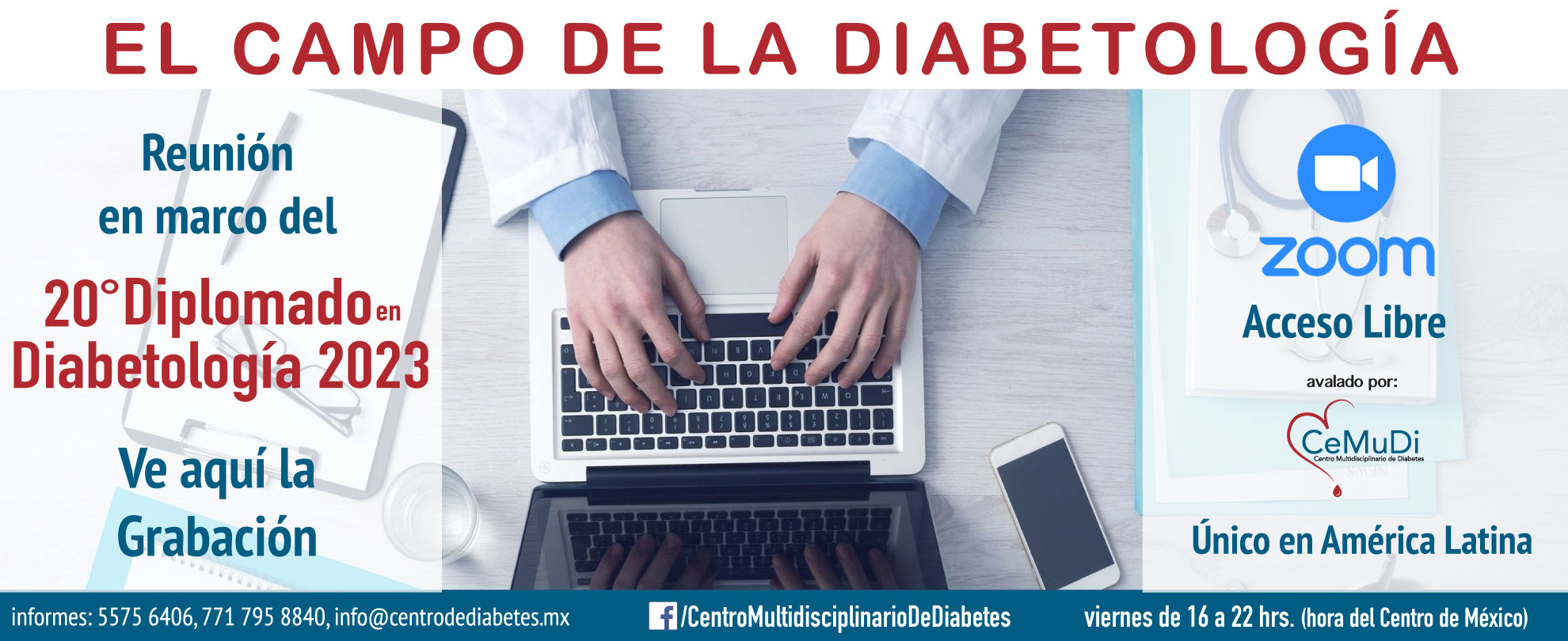 19° Diplomado en Diabetología, Manejo y Educación para el Autocuidado en Diabetes 2023